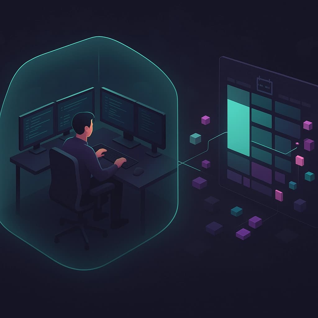 Developer in flow state